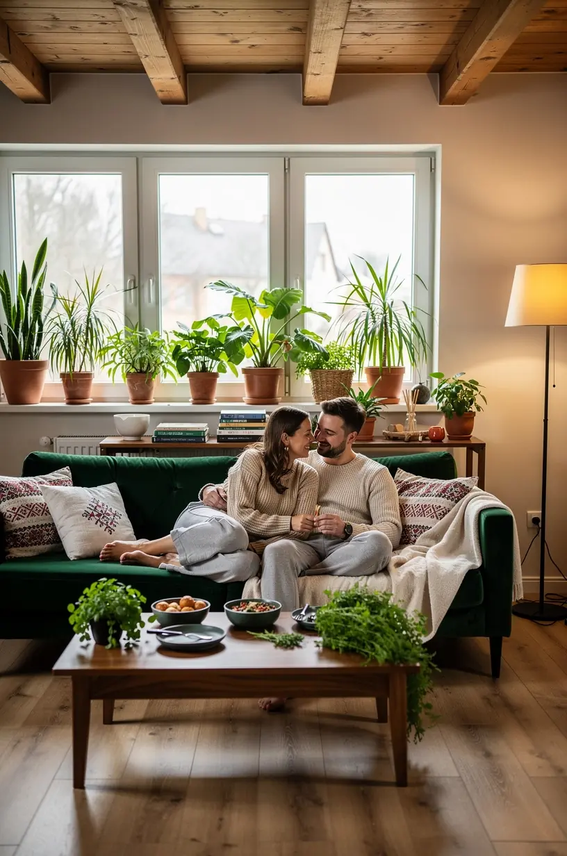 Senior korzystający z inteligentnych rozwiązań domowych, które zwiększają bezpieczeństwo i niezależność.