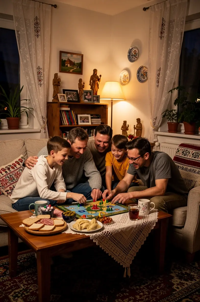 Młoda para sadząca rośliny w ogrodzie, symbolizująca zdrowy styl życia i dbałość o otoczenie domu.